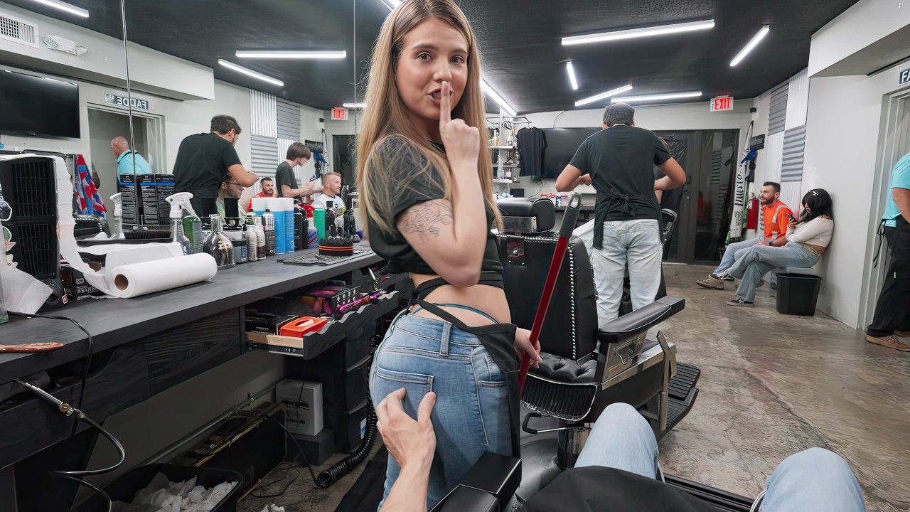 Na barbearia – Porno Legendado – Porno Com Legenda